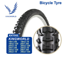 Excelente pneu preto de tração para bicicleta